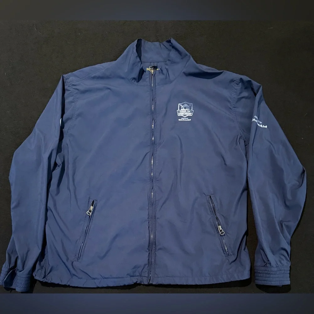 Polo Golf Ralph Lauren 2015 Sr PGA Championship Logo Windbreaker Jacket‎ Mens XL
